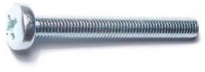 MIDWEST FASTENER 51591 M8-1.25 x 70 mm Phillips Pan Machine Screw, Zinc Plated