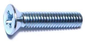 MIDWEST FASTENER 54704 5/16"-18 x 1-1/2 in Phillips Flat Machine Screw, Zinc