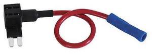 BUYERS PRODUCTS 5601007 ATM Type Micro Dual Fuse Holder 10 Amp Main 5 Amp Added