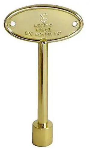 LEGEND VALVE 102-827 10" BRASS KEY