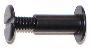 MIDWEST FASTENER 76563 31/64" Brl Lg, Black Anodized Aluminum Black, 10 PK