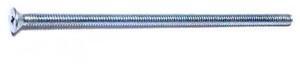 MIDWEST FASTENER 54700 1/4"-20 x 6 in Phillips Flat Machine Screw, Zinc Plated