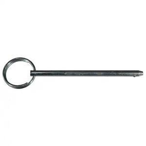 MIDWEST FASTENER 930106 Hitch Pin, 3/16 in Pin Dia, Steel, Zinc Plated Finish,