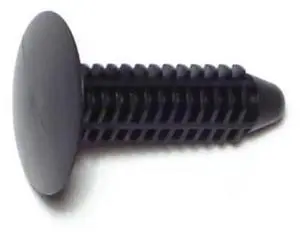 MIDWEST FASTENER 69166 5/16" x 1" Black Plastic Hole Flex Retainers 10PK