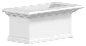 MAYNE 4822-W Yorkshire Window Box 2' - White