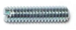 MIDWEST FASTENER 71566 1/4"-20 x 1" Steel Coarse Thread Slotted Headless Set