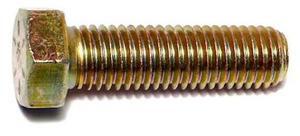 MIDWEST FASTENER 65485 Grade 8, 9/16"-12 Hex Head Cap Screw, Zinc Yellow Steel,