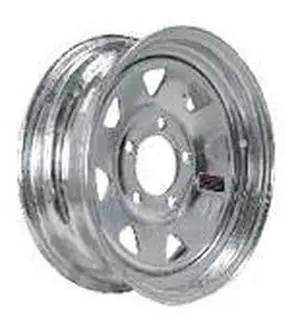 LOADSTAR TIRES 20524 Loadstar Eight Spoke Steel Wheel (Rim)