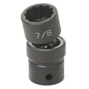 GREY PNEUMATIC 2120U 1/2" Drive, 5/8" Size, SAE Socket, 12 Points,
