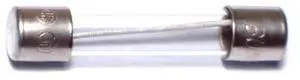 MIDWEST FASTENER 67262 Glass Fuse, MDL Series, Time-Delay, 2.4A, 250V AC, 5 PK