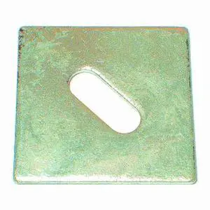 MIDWEST FASTENER 09857 Square Washer, Fits Bolt Size 1/2 in ,Steel Galvanized