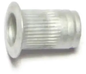 MIDWEST FASTENER 69304 Blind Nut Insert, #10-32 Thrd Sz, Aluminum, 10 PK