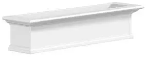 MAYNE 4824-W Yorkshire Window Box 4' - White