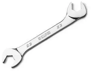 CAPRI TOOLS CP11923 23mm Angle Open End Wrench, 30Deg and 60Deg Angles, Metric
