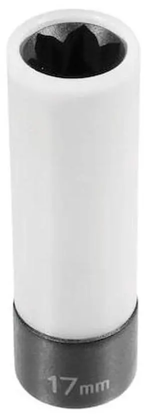 GREY PNEUMATIC 2017MF 1/2" Drive, 17mm Metric Socket, Deep Mercedes Protector