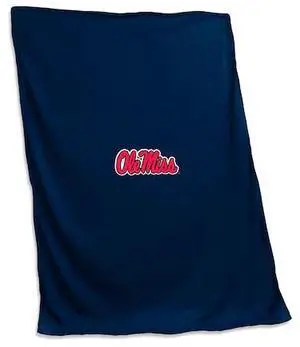 LOGO BRANDS 176-74 Ole Miss Sweatshirt Blanket