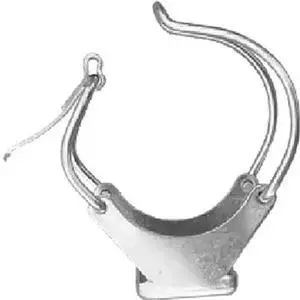 AMERICAN FORGE & FOUNDRY 8031 Grease Gun Holder, Snap Action Clamp, Standard