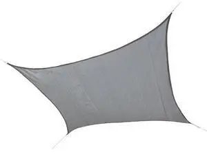 SHELTERLOGIC 25618 12 ft square Gray Shade Sail