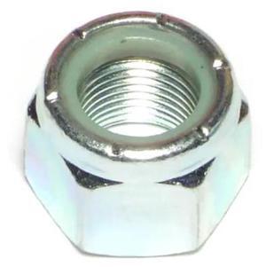 MIDWEST FASTENER 66662 Nylon Insert Lock Nut, 5/8"-18, Steel, Grade 2, Zinc