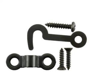 MIDWEST FASTENER 37223 3/4" x 1-7/8" Bronze Hooks & Staples 10PK