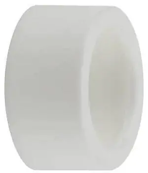 DOTTIE EMTB400 EMT Bushing, 4 in, Snap-On, Polyethylene, White