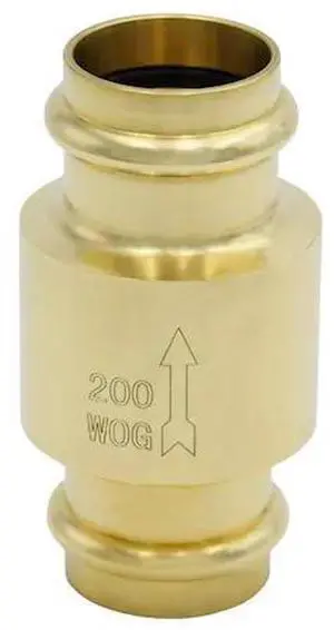 LEGEND VALVE 105-458NL 2 NO LEAD PRESS INLINE CHECK