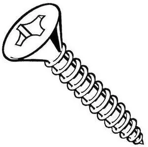MIDWEST FASTENER 72187 Sheet Metal Screw, #10 x 1 in, Chrometint Steel Oval