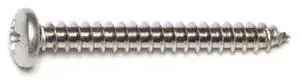 MIDWEST FASTENER 05103 Sheet Metal Screw, #6 x 1-1/4 in, 18-8 Stainless Steel