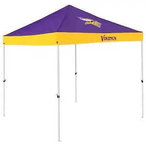 LOGO BRANDS 618-39E Minnesota Vikings Economy Canopy