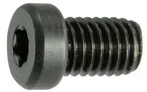 MIDWEST FASTENER 32965 #8-40 x 1/4 in Torx Fillister Machine Screw, Black Oxide
