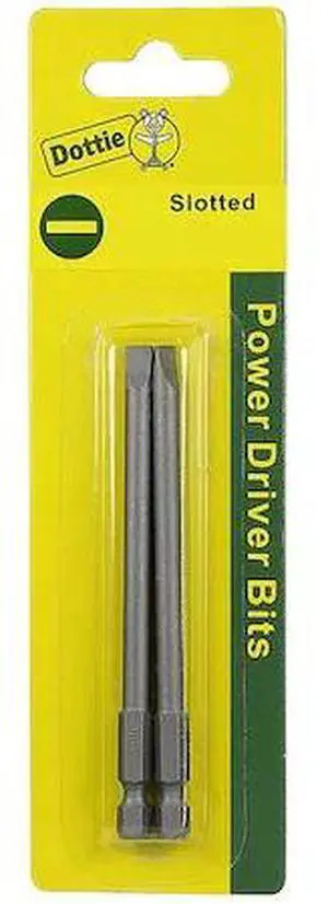DOTTIE IB3S6C L.H. Dottie No 3 x 6'' Slotted Power Bit (Carded)