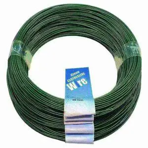MIDWEST FASTENER 51847 16 WG x 50' Coils Green Vinyl Clothesline Wire 10PK
