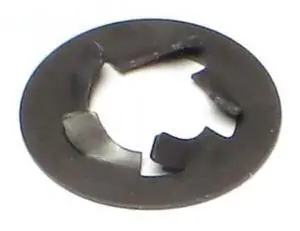 MIDWEST FASTENER 76305 5/16" Black Phosphate Steel Pushnut Bolt Retainers 40PK
