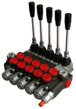 CHIEF 220903 Directional Control Valve, 21 GPM, SAE 10/12 Inlet/Outlet, 5 Spool CHIEF 220903 Directional Control Valve, 21 GPM, SAE 10/12 Inlet/Outlet, 5 Spool