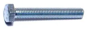 MIDWEST FASTENER 50450 Class 8.8, M8-1.25 Hex Head Cap Screw, Zinc Plated