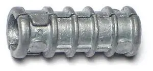 MIDWEST FASTENER 60772 Short Lag Shield, 5/16" Dia, Alloy Steel Zinc Plated, 12