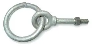 MIDWEST FASTENER 54614 Eye Bolt 1/2"-13, Steel, Galvanized