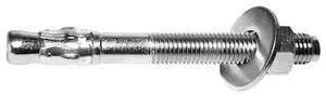 MIDWEST FASTENER 07471 Wedge Anchor, 3/4" Dia., 7" L, Steel Zinc Plated, 10 PK