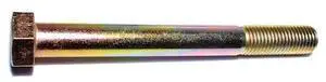MIDWEST FASTENER 54375 Grade 8, 7/8"-9 Hex Head Cap Screw, Zinc Yellow Steel, 8