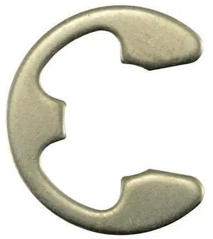 MIDWEST FASTENER 36754 External-E E-Clip, 18-8 Stainless Steel Plain Finish,