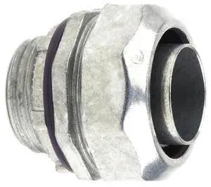 DOTTIE LT50 Conduit Fitting Connector, 1/2 in, Threaded, Die Cast Zinc,