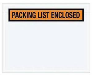 TAPE LOGIC PL19 Tape Logic "Packing List Enclosed" Envelopes, 7" x 5 1/2",