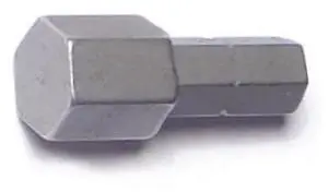 MIDWEST FASTENER 72434 1/4" x 2" 3/8" Hex Socket Insert Bits 2PK