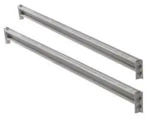 GLOBAL INDUSTRIAL 23CP72ZB 72in Steel Z-Beam, PR
