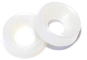 MIDWEST FASTENER 64964 Countersunk Washer, Fits Bolt Size #14 ,Nylon 30 PK