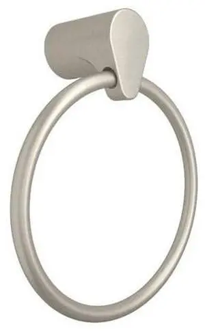MOEN YB4686BN Edgestone Towel Ring Brushed Nickel