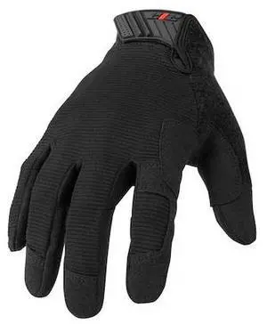 212 PERFORMANCE MGTS-BL05-010 Touchscreen Compatible Mechanic Gloves in Black,