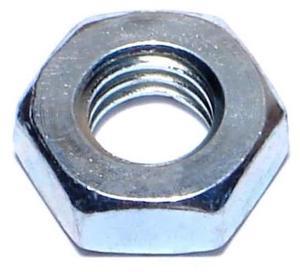 MIDWEST FASTENER 03755 Machine Screw Nut, 3/8"-16, Steel, Grade 2, Zinc Plated,