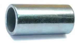 MIDWEST FASTENER 31944 Round Spacer, Steel, 1 in Overall Lg, 3/8 in Inside Dia,