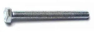 MIDWEST FASTENER 78345 Class 8.8, M8-1.25 Hex Head Tap Bolt, Zinc Plated Steel,